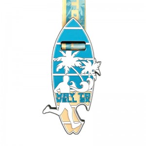 Boinn lae spóirt boinn chuimhneacháin boinn spóirt agus ribíní le haghaidh rith